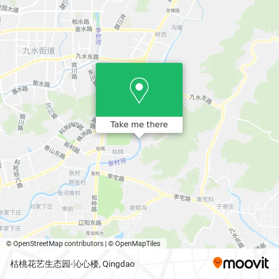 枯桃花艺生态园-沁心楼 map