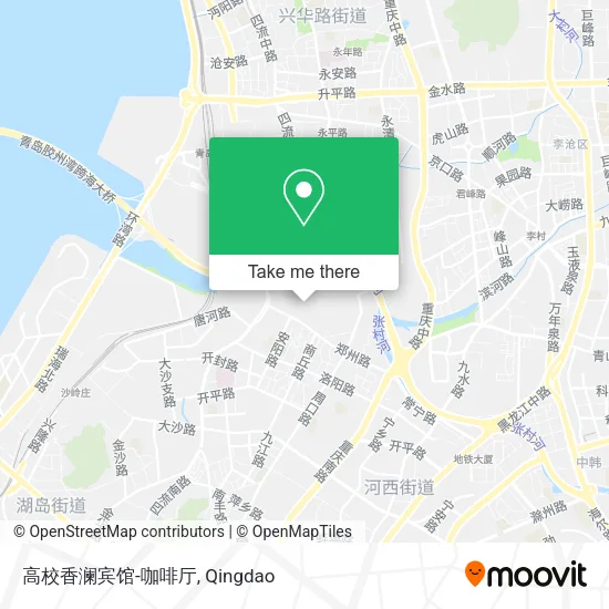 高校香澜宾馆-咖啡厅 map
