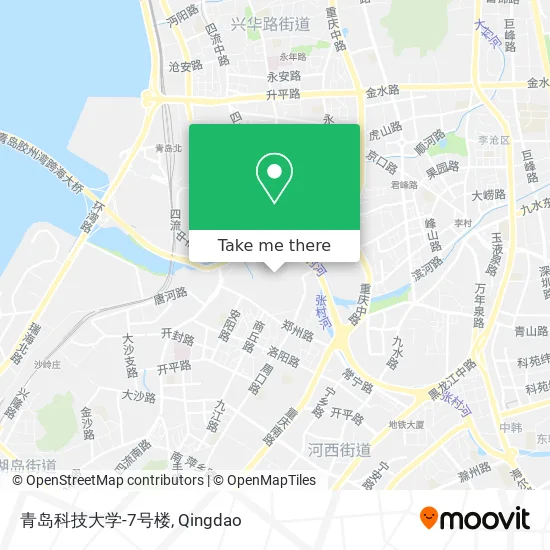 青岛科技大学-7号楼 map