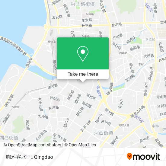 咖雅客水吧 map