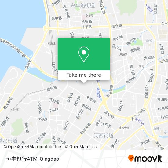 恒丰银行ATM map