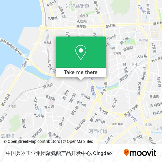 中国兵器工业集团聚氨酯产品开发中心 map