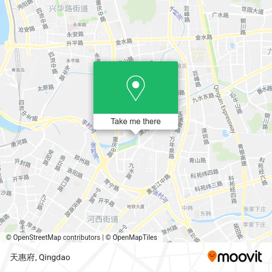 天惠府 map