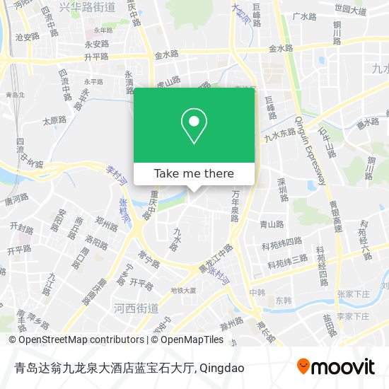 青岛达翁九龙泉大酒店蓝宝石大厅 map