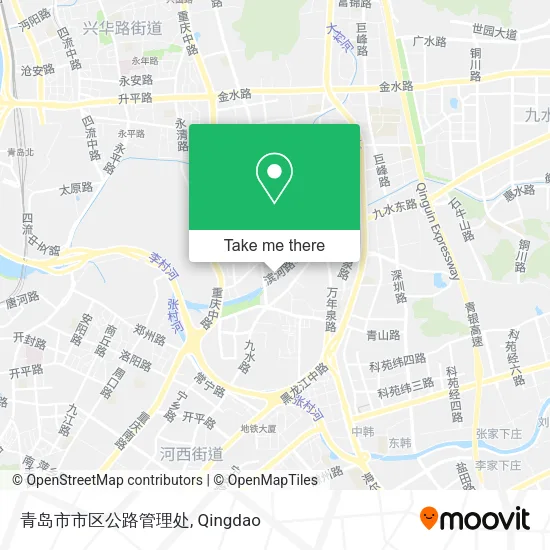 青岛市市区公路管理处 map
