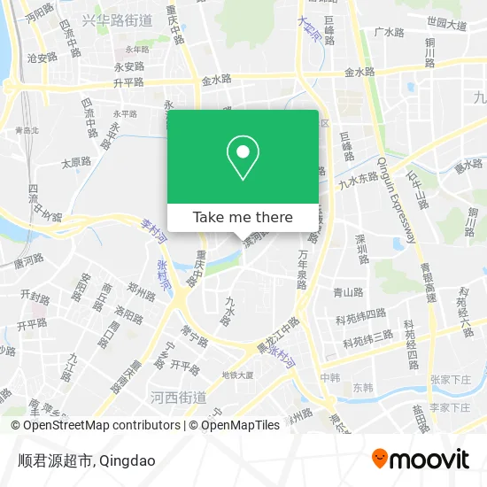 顺君源超市 map