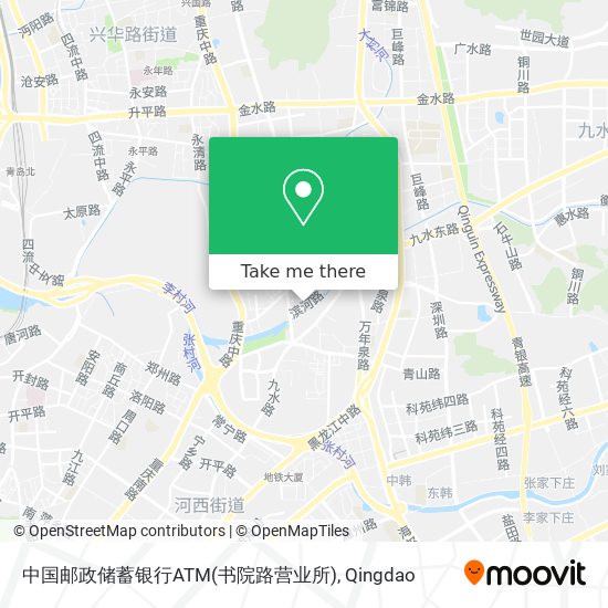 中国邮政储蓄银行ATM(书院路营业所) map