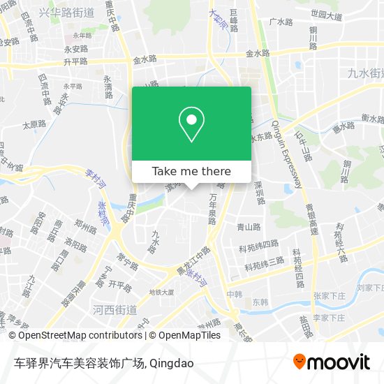 车驿界汽车美容装饰广场 map