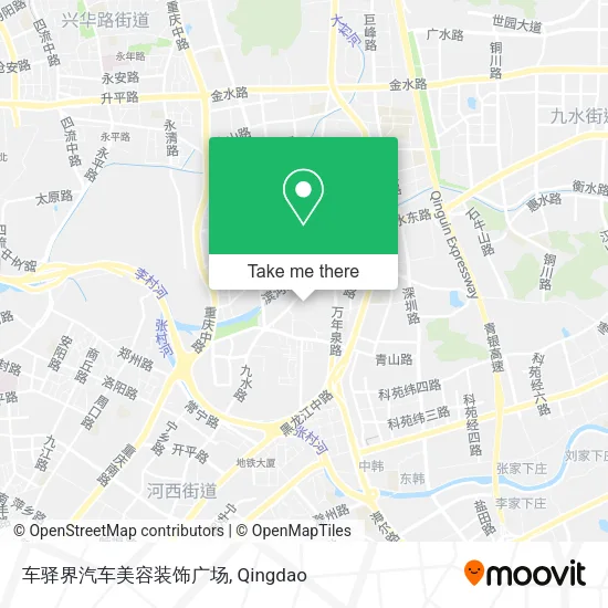 车驿界汽车美容装饰广场 map