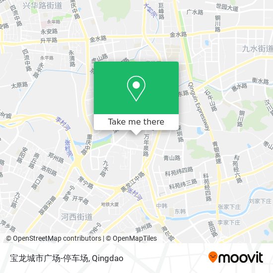 宝龙城市广场-停车场 map