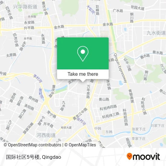 国际社区5号楼 map