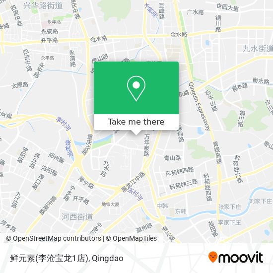 鲜元素(李沧宝龙1店) map