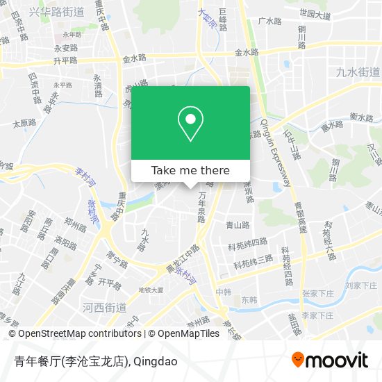 青年餐厅(李沧宝龙店) map