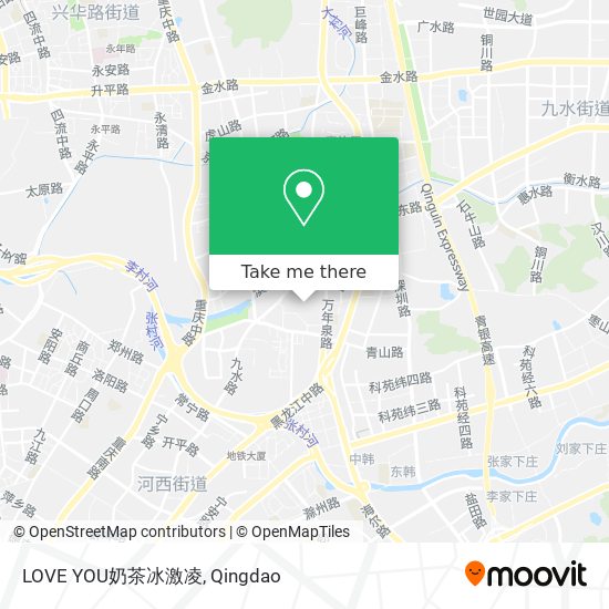 LOVE  YOU奶茶冰激凌 map