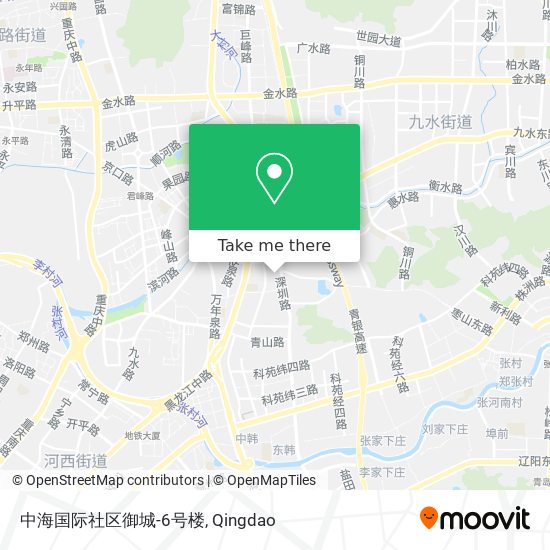 中海国际社区御城-6号楼 map