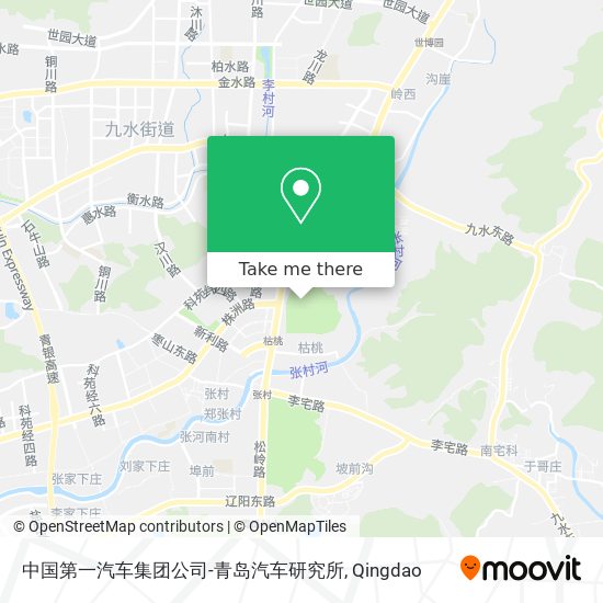 中国第一汽车集团公司-青岛汽车研究所 map