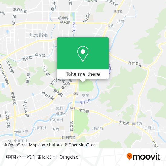 中国第一汽车集团公司 map