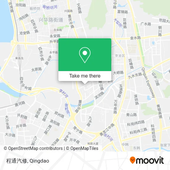 程通汽修 map