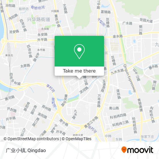 广业小镇 map