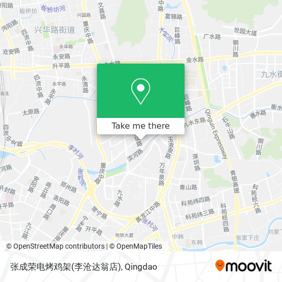 张成荣电烤鸡架(李沧达翁店) map
