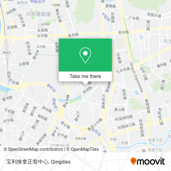 宝利推拿正骨中心 map