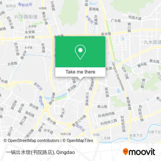 一锅出水饺(书院路店) map