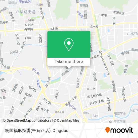 杨国福麻辣烫(书院路店) map