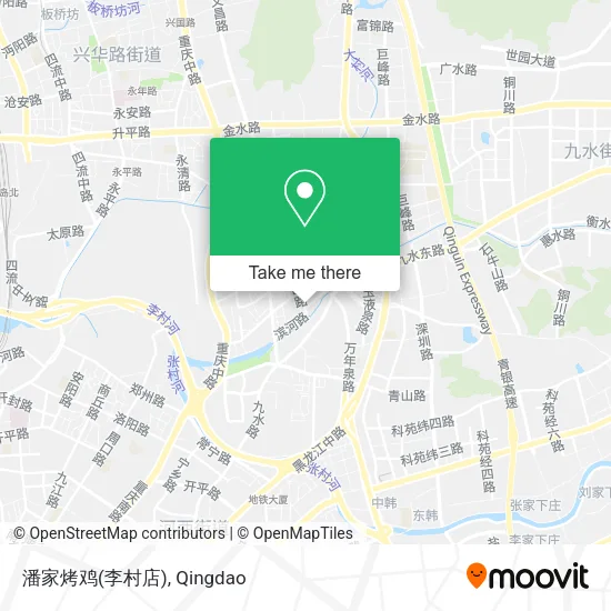 潘家烤鸡(李村店) map