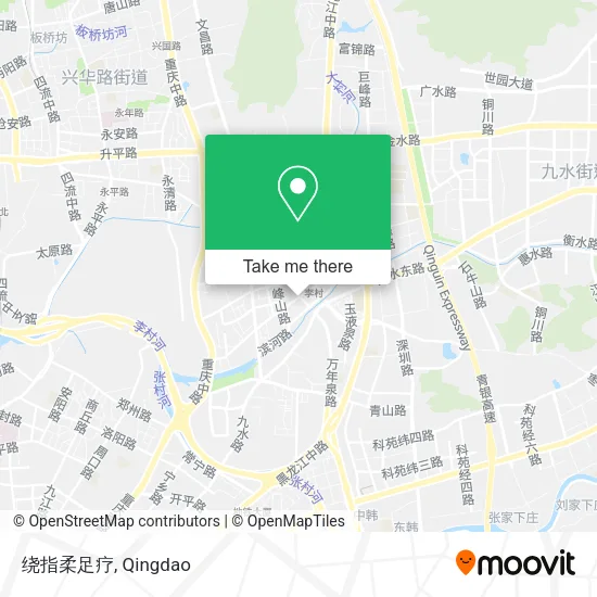 绕指柔足疗 map
