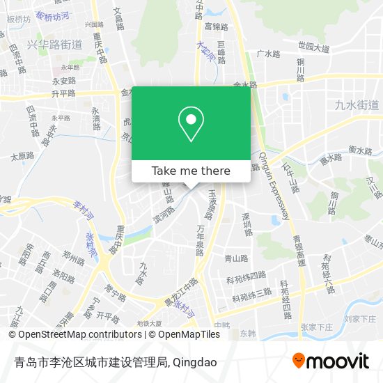 青岛市李沧区城市建设管理局 map