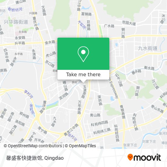 馨盛客快捷旅馆 map