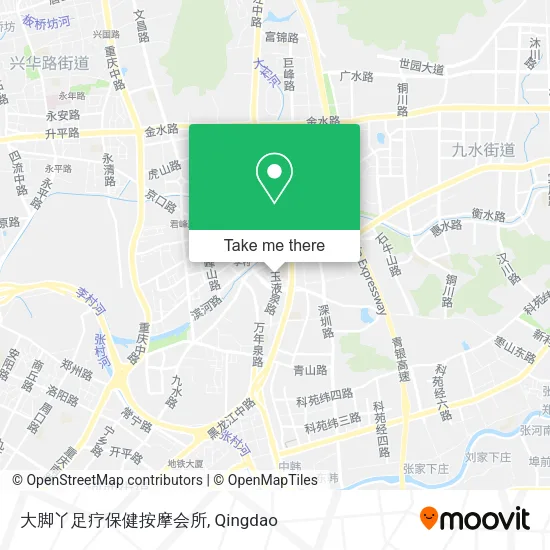 大脚丫足疗保健按摩会所 map