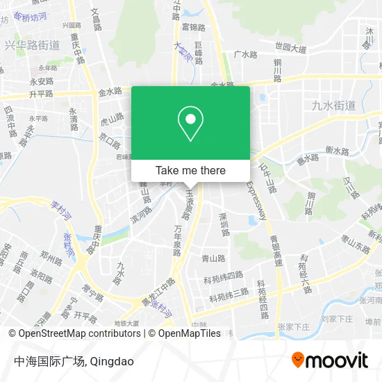 中海国际广场 map