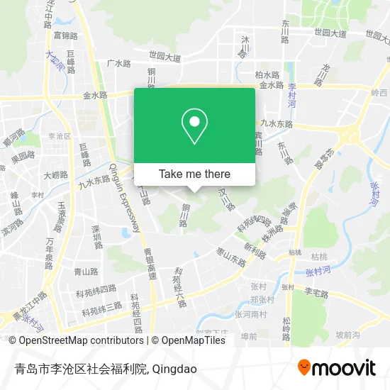 青岛市李沧区社会福利院 map