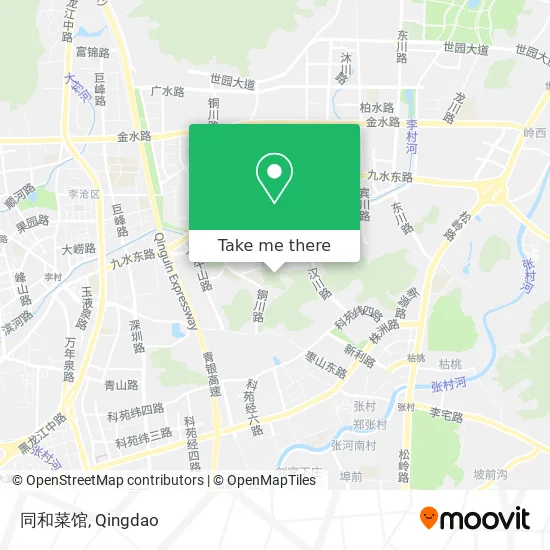同和菜馆 map