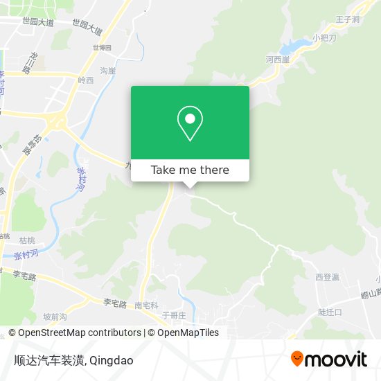 顺达汽车装潢 map