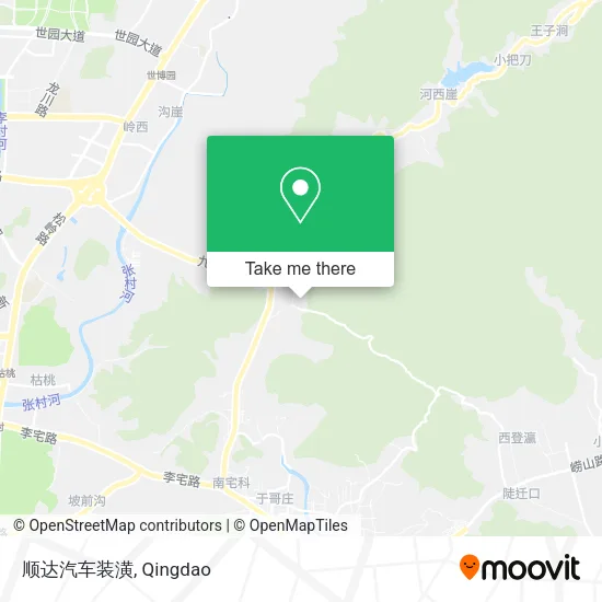 顺达汽车装潢 map