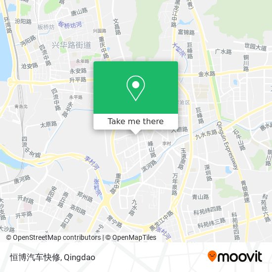 恒博汽车快修 map