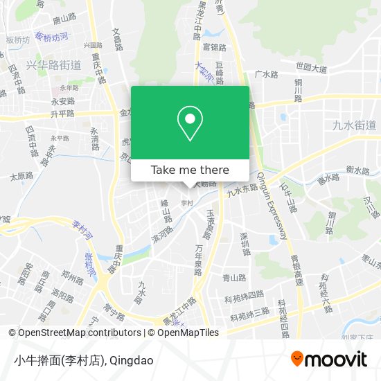 小牛擀面(李村店) map