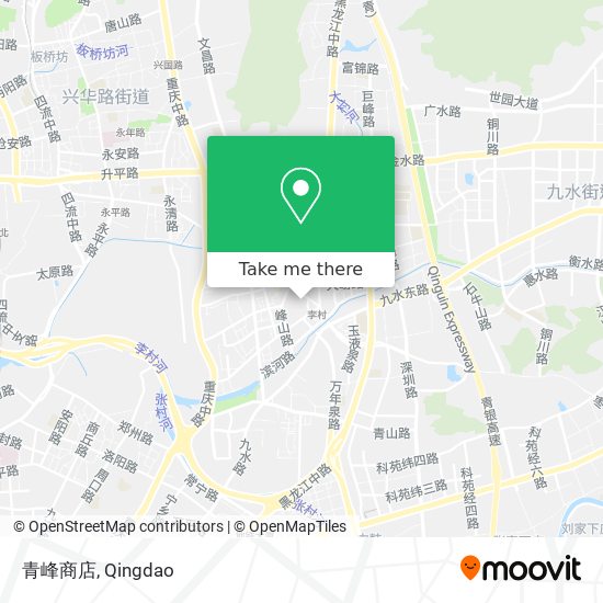 青峰商店 map