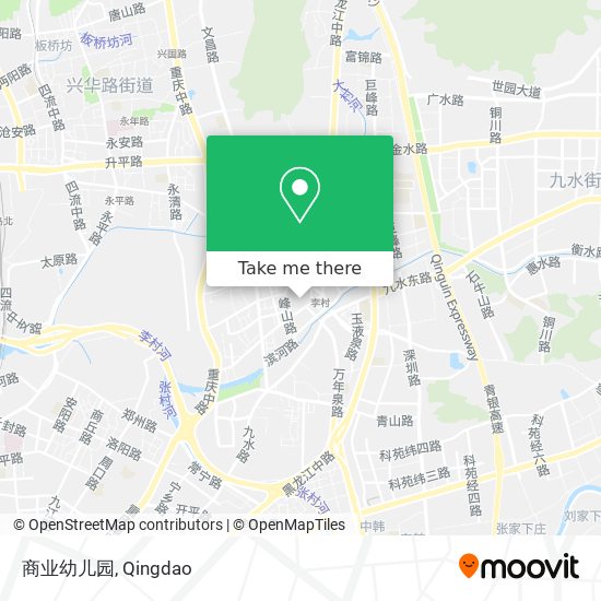 商业幼儿园 map