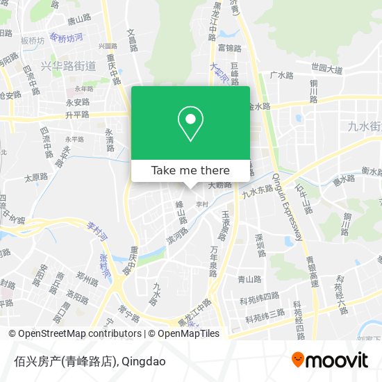 佰兴房产(青峰路店) map