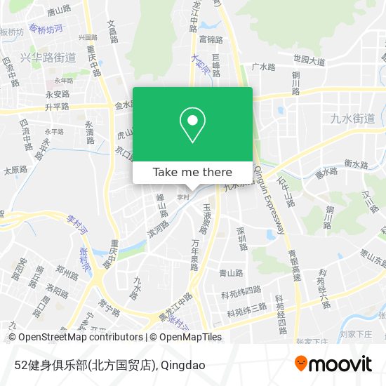 52健身俱乐部(北方国贸店) map