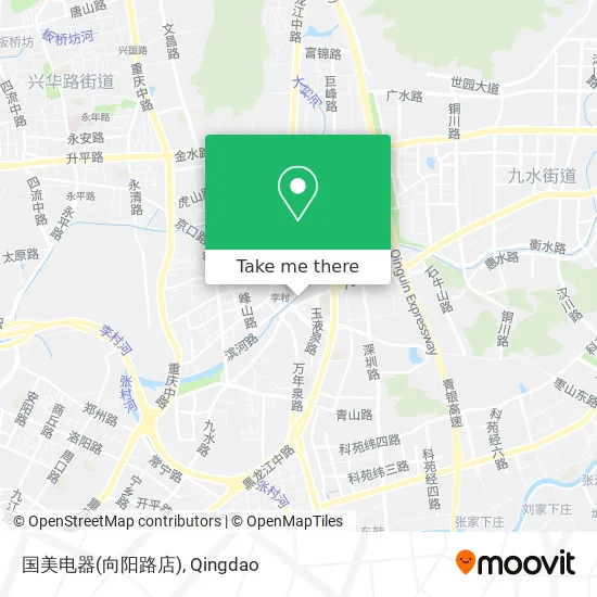 国美电器(向阳路店) map