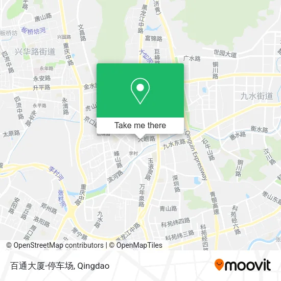 百通大厦-停车场 map