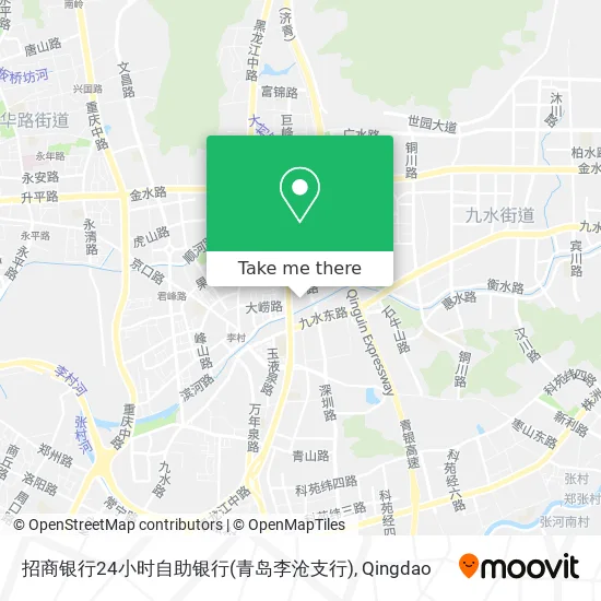 招商银行24小时自助银行(青岛李沧支行) map