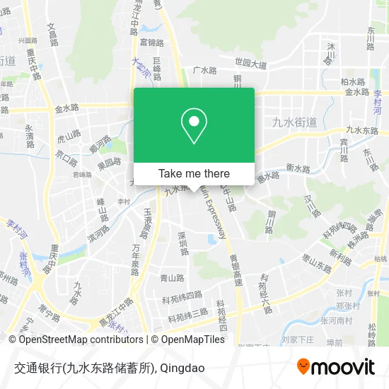交通银行(九水东路储蓄所) map