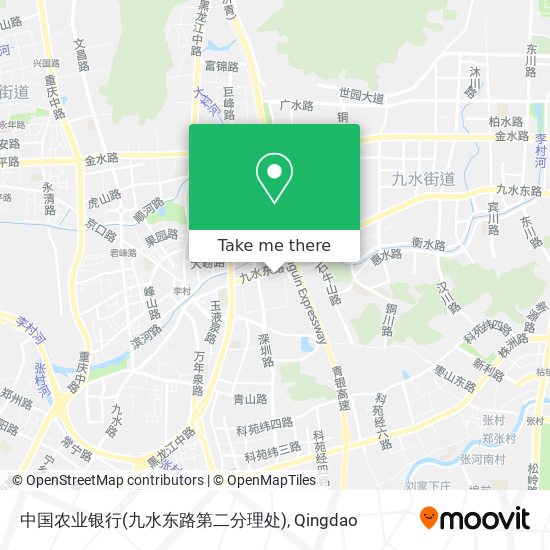 中国农业银行(九水东路第二分理处) map