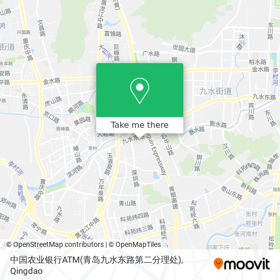中国农业银行ATM(青岛九水东路第二分理处) map