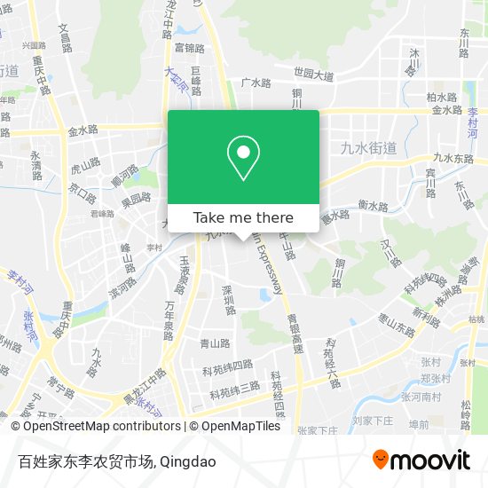 百姓家东李农贸市场 map